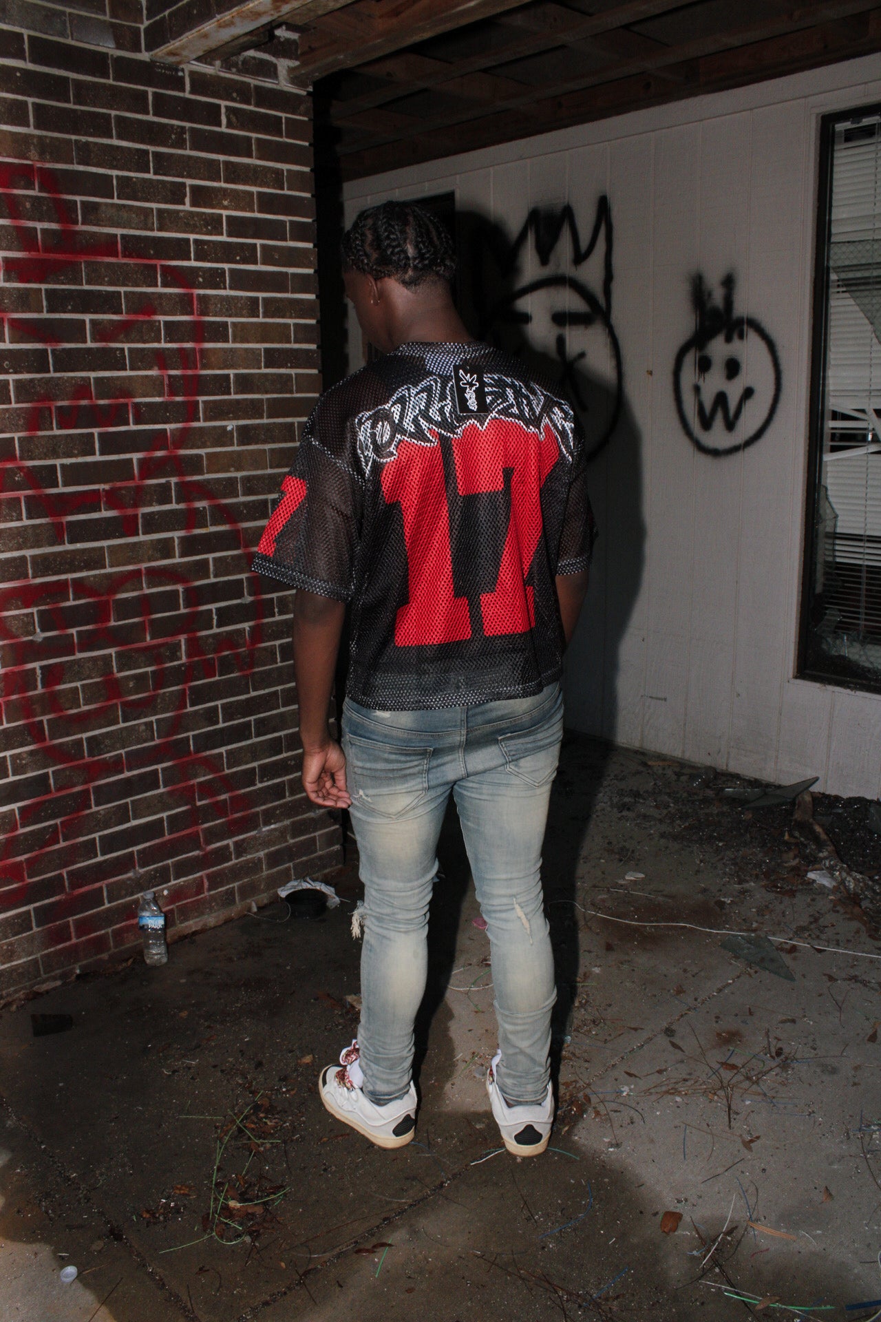 Black/Red “Trap Gear” Jersey