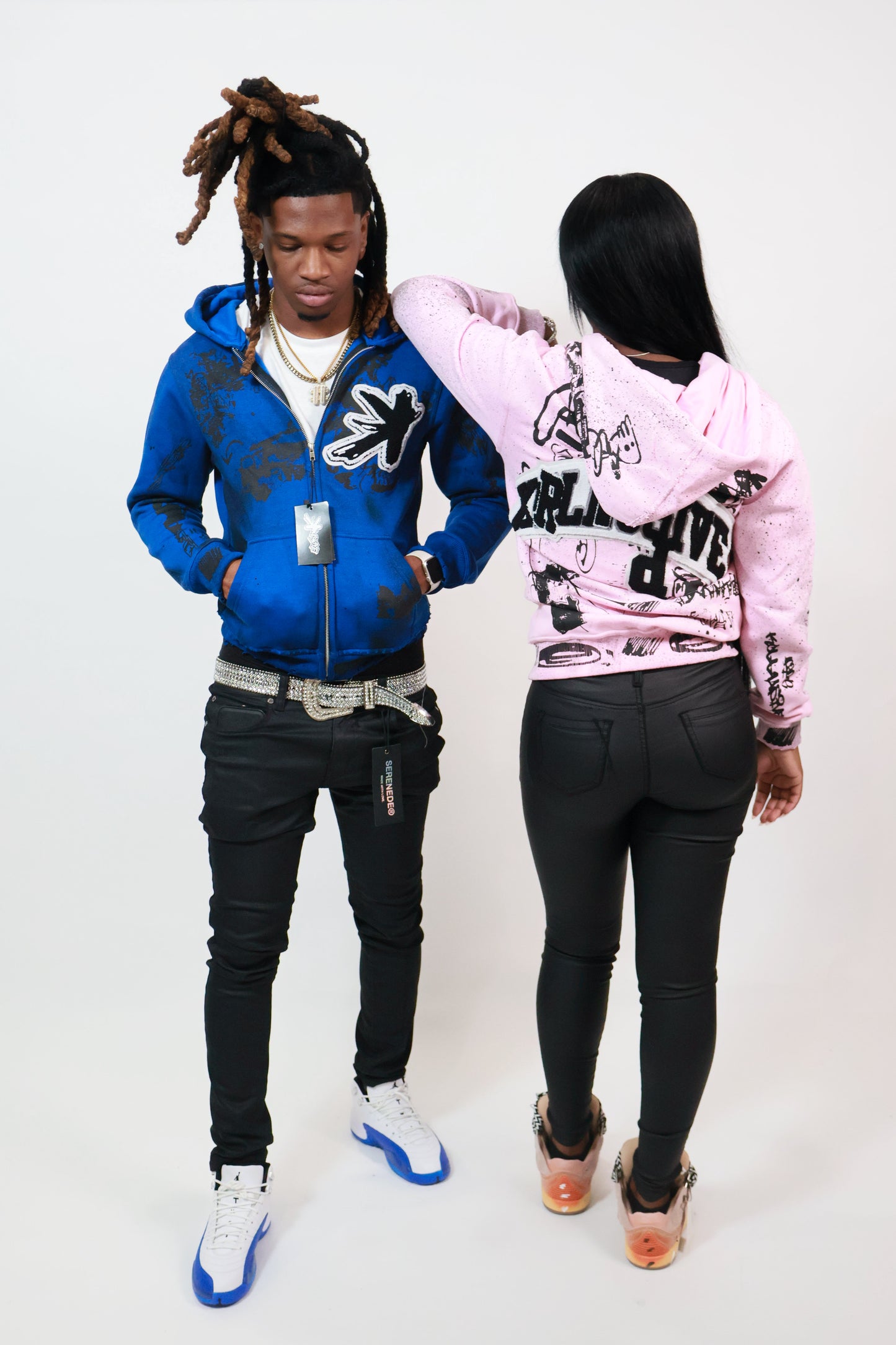 RTP “Graffiti Sprayed” Jackets