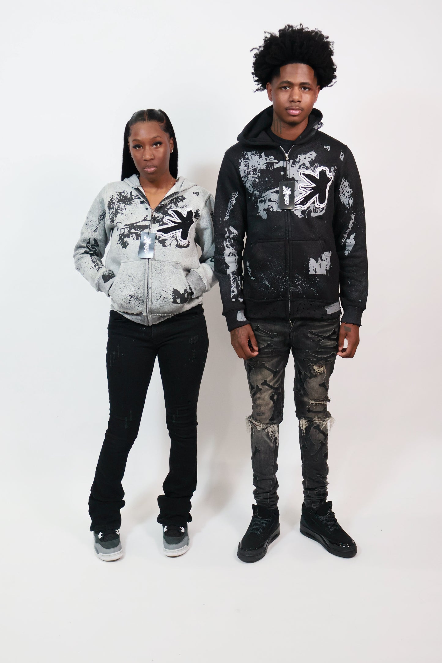 RTP “Graffiti Sprayed” Jackets